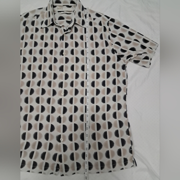 Perry Ellis Men's Shirt 100% Silk Size S - Picture 5 of 8
